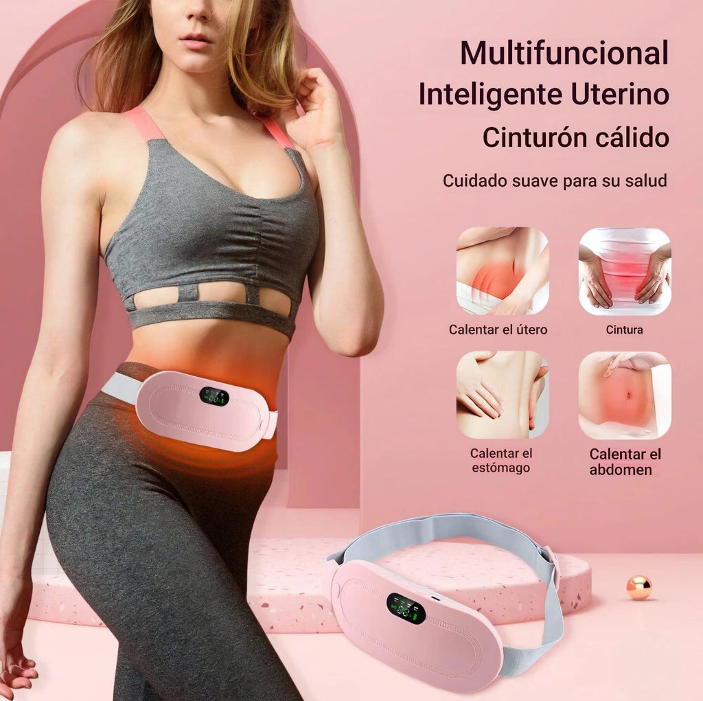 Cinturón Térmico Masajeador + Smartwatch FitPro de Regalo
